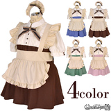 【全品90％オフ】8mm アンティークカラー 半袖 メイド服 カントリー調 ショ...