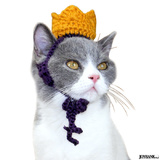 【全品90％オフ】ペット用 王冠の被り物 犬 猫 ペット用品 コスプレ 仮装 に...