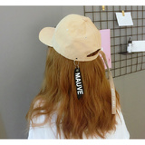 【全品90％オフ】レディース ベースボールキャップ タグ付き ベージュ シンプル...
