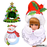 【全品90％オフ】クリスマス 被り物 コスプレ パーティー Xmas サンタ 雪...