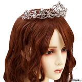 【全品90％オフ】ティアラ シルバー キュート プリンセス ゴージャス ブライダ...
