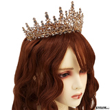 【全品90％オフ】ティアラ シルバー 揺れビジュー エレガント プリンセス ブラ...