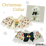 【全品90％オフ】ペット つけ襟 カントリー風 クリスマス Xmas チョーカー...