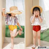 【全品90％オフ】子供用 水着 セパレート 3点セット 花柄 可愛い キッズ フ...