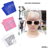【全品90％オフ】バンダナ ペイズリー柄 大判サイズ メンズ レディース ユニセ...
