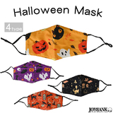 【全品90％オフ】ファッションマスク ハロウィン 布製 おしゃれ イベント アジ...