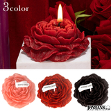 【全品90％オフ】キャンドル 薔薇 大きめ 蝋燭 ローズ インテリア ゴージャス...