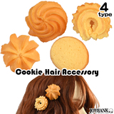 【全品90％オフ】ヘアクリップ クッキー お菓子 カワイイ ユニーク ファッショ...
