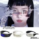 【全品90％オフ】サングラス サイバー風 目線 ミラー加工 コスプレ 舞台衣装 ...