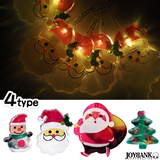 【全品90％オフ】クリスマス LED オーナメント Xmas クリア サンタ ス...